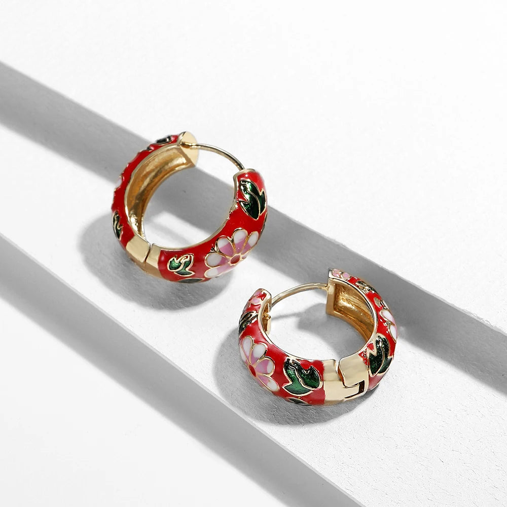 Auralia Floral Earrings