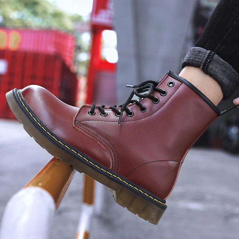 Ajure Genuine Leather Boot