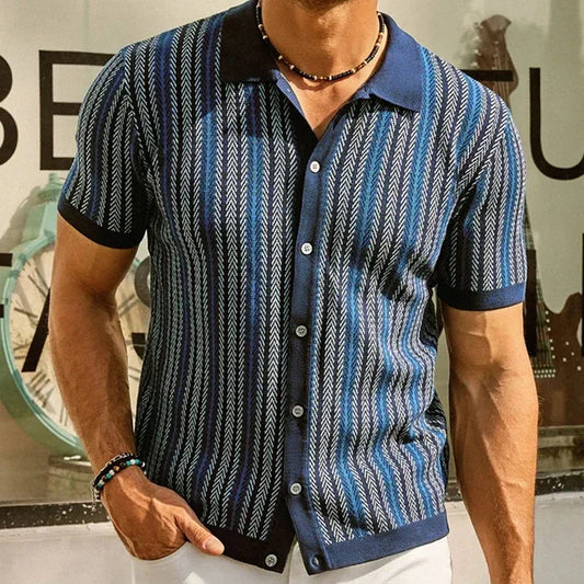 Chevron Polo Shirt